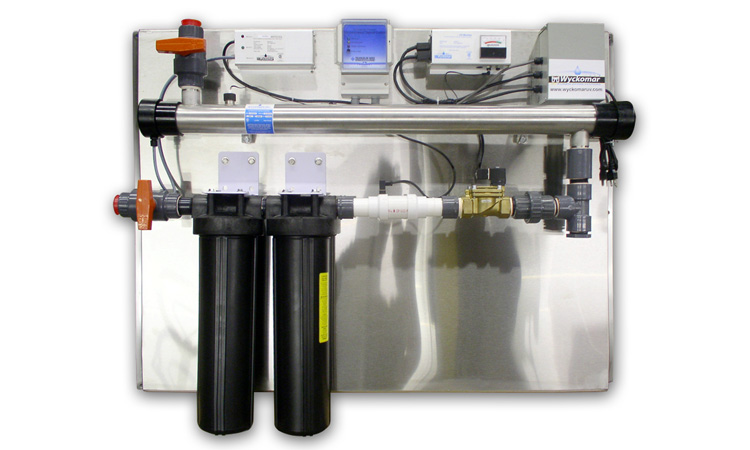 picture of a drinking water treatment system