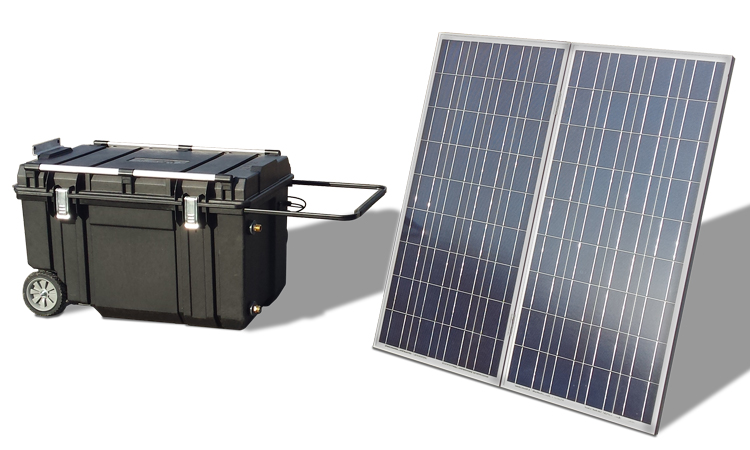 picture of the Wyckomar UV250 Solar Powered Tote System